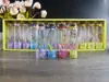 Un juego de 12 Botellas de Deseos de Constelaciones Zodiacales Botellas de Vidrio para Pared con Forma de Corazón Botellas de Regalo Creativas Botellas de Oración de Bendición Tranquila Cumpleaños