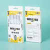 Cabo de Dados Um para Um, Um para Três Embalagem Caixa de Papel, Cabo de Carregamento Universal Embalagem Neutra Caixa com Janela Pronta para Venda