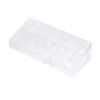 Caixa de armazenamento de batom, organizador de mesa à prova de poeira para cosméticos, esmalte, caixa de batom transparente, suporte de alta qualidade para lip gloss e batom
