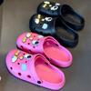 Zapatos de Agujeros Venta al por Mayor Ropa Exterior de Verano para Mujer 2024 Nuevo Antideslizante Fondo Grueso Zapatos de Playa Baotou Medias Pantuflas Puesto de Hombre