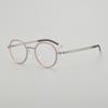 Fdd8811 Hoja de Acero Inoxidable Polígono Oval Casual Versátil Moda Unisex Montura para Gafas de Prescripción con Lentes