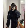 Jaqueta de design retrô nicho estilo Hong Kong para mulheres, jaqueta de voo para primavera e outono, jaqueta de baseball, roupa de trabalho, peça para casal, transfronteiriço