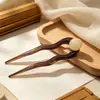 Horquillas Florales Transfronterizas Europeas y Americanas de Estilo Antiguo con Elementos Han, Horquillas de Personalidad Vintage de Moda, Accesorios para el Cabello de Lujo Ligero de Alta Gama para Mujeres