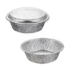 Forma para bolo especial para Air Fryer de 6 polegadas, forma para assar, tigela de papel para embalagem de arroz cozido para viagem, disco de pão 600mL