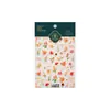Pegatinas para Uñas Estilo Bosque Otoño e Invierno Planta Acuarela Ts4252 Estilo Artístico Hoja de Arce Margarita Champiñón Pegatinas para Uñas