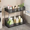 Prateleira de armazenamento para banheiro, prateleira de armazenamento integrada de vários níveis para chão para banheiro, vaso sanitário, máquina de lavar e espaços estreitos