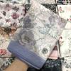 Lenço Quadrado de Seda Balinesa Criptografado Transfronteiriço 110, Lenço de Proteção Solar Estampado da Moda, Xale Headscarf Étnico Malaio