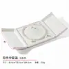 Caja de Anillo de Terciopelo de Doble Apertura para Joyería Caja para Collar Caja para Joyería Caja de Embalaje Caja de Regalo para Aretes Pulsera Venta al por Mayor Caja para Perlas