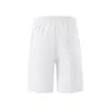 Pantalones Cortos Elásticos de Pana Europeos y Americanos con Cordón, Pantalones de Cinco Puntos, Pantalones Cortos Casuales de Playa de Talla Grande para Hombre