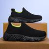 Moda Casual Masculina Plus Size Transfronteiriça Sapatos de Malha Respirável Tecido Fly Meias Esportivas Casuais Sapatos de Corrida Masculinos Tendência