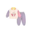 Ropa para Niños Dudujia Traje para Niños Bebé 26 Ropa de Primavera para Bebé Sudadera con Pantalones para Niños Conjunto de Dos Piezas de Moda para Niñas