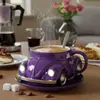 Taza Popular Transfronteriza V8V6 Resina Acero Inoxidable Taza de Agua Tiburón Blanco Decoración Adorno Venta al por Mayor Directa del Fabricante