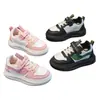 Zapatos para Niños, Zapatos Blancos para Niños, Zapatos de Pan para Niñas, Nuevas Zapatillas Casuales Deportivas para Niños Primavera y Otoño 2024