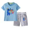 Traje de Verano para Niños Rainbow Friends 2023 Nuevo Conjunto Casual de Dos Piezas para Niños de Manga Corta y Pantalón Corto Delgado