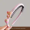 Diadema de Dibujos Animados para Niñas con Dientes, Lindo Accesorio para el Cabello para Niñas, Pinza para el Cabello que no Daña, Diadema Antideslizante