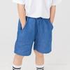 Calças Azuis para Meninos e Meninas Verão Dezenas Algodão 2024 Novo Baby Denim Shorts Esportivos Crianças Finas Roupas de Verão