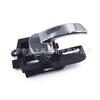 Adequado para maçaneta interna da porta Nissan Qashqai 80670-JD00E 80671-JD00E cromada