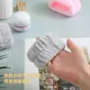 Pulseira de Lavar para Esportes Pulseira de Pulso para Suor Manga Absorvente de Suor Punho Lavável à Prova de Umidade Joelheira de Pulso Anel de Cabelo de Pelúcia à Prova de Respingos