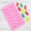 Más de 14 incluso niño cara grande molde de silicona para chocolate molde para galletas caseras molde para caramelos molde decorativo de epoxi