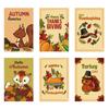 Etiquetas Adhesivas Decorativas para Botellas de Vino para Fiesta de Acción de Gracias Transfronteriza Decoración de Ambiente de Fiesta de Otoño Adhesivo Decorativo para Botellas de Vino