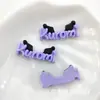 Tarjeta de palabra de letra de dibujos animados accesorios de resina pegamento de crema DIY carcasa de teléfono móvil hebilla de zapato material de equipaje ropa parche para tocado