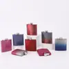 Botella de Vino de Acero Inoxidable de 6 Onzas Lista para Usar del Fabricante Portátil Estilo Viaje al Aire Libre Camping Botella de Vino Pequeña Portátil Venta al por Mayor de Botellas de Vino