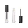 Tubo quadrado transparente de esmalte labial de 5ml, tubo vazio, frasco vazio de esmalte labial, frasco pequeno de amostra, material de embalagem de esmalte labial faça você mesmo, vendas diretas da fábrica