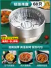 Bandeja de Papel Alumínio para Air Fryer Bandeja Quadrada Espessa para Assar Papel Alumínio de Grau Alimentício Doméstico Caixa de Papel Alumínio Forno de Assar