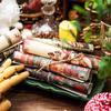 Serie de álbumes navideños de Yanji Material de papel Cuenta de mano navideña Material de bricolaje Decoración base 30 piezas en 5 opciones