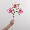 Flores artificiales rosas para bodas, arreglos florales, decoraciones de pasillo, flores falsas, flores de seda, decoraciones de pared de fondo, accesorios de decoración para el hogar