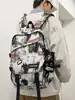 Mochila para niños, estudiantes de secundaria y preparatoria, estilo callejero americano, diseño de graffiti moderno, alta calidad, adecuada para viajes, también disponible para niñas