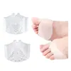 Almohadilla gruesa de panal para la palma delantera, cubierta transpirable, absorción de impactos, presión lenta, resistente al desgaste, almohadilla para la palma de zapatos de tacón alto, media almohadilla, sebs