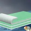 Novo algodão filtrante de alta densidade para filtros, esponja purificadora de água espessa, algodão verde e branco, algodão filtrante de fundo multicamadas de alta eficiência