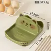 Soporte para Tapa de Olla Oso de Dibujos Animados, Estante de Espátulas para Mesa, Estante de Almacenamiento para Tapa de Olla y Tabla de Cortar en Encimera de Cocina, Versión Engrosada, Organizador de Almacenamiento