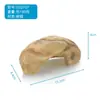 Plataforma para tomar el sol de tortuga, plataforma de escalada, escalera, paisajismo de tanque de tortuga, plataforma de piedra para tomar el sol, cueva de escondite para nivel de agua alto, isla flotante de descanso, plataforma flotante