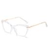 Gafas de Ojo de Gato Glazzy2021 para Adultos, Gafas de Moda con Efecto Adelgazante, Anti-Luz Azul Transfronterizas Europeas y Americanas Galishi