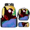 Mochila Escolar Homem-Aranha De Volta ao Lar Mochila do Spiderman Expedição Heroica Mochila de Desenho Animado Europeu e Americano