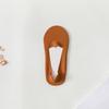 Calcetines Finos de Verano Calcetines de Barco para Mujer con Boca Baja Invisibles de Silicona Antideslizantes que No se Caen Algodón Transpirable en la Planta Calcetines de Seda de Hielo para Mujer