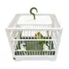 Jaula grande para pájaros, jaula para periquitos australianos, jaula para cotorras, jaula para periquitos, jaula ecológica de perla para pájaros, jaula para loros, nuevos suministros para mascotas