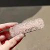 Pinza para el Cabello de Cristal Brillante Estilo Dopamina de Verano Pinza de Presión para la Frente de Mujer Pinzas para Cabello Rebelde Accesorios para el Cabello Versátiles de Moda para el Día a Día