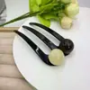 Horquilla Simple en Forma de U Vintage para Mujer Elegante y Suave con Cabeza de Bola y Disco Pinza para el Cabello 2025 Nueva Horquilla de Gama Alta Tocado