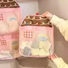 Bolsa Colgante para Guardar Calcetines Armario de Dormitorio Artefacto para Guardar Ropa Interior Calzones Bolsillo de Malla Colgante para Niños Bebé Bolsa de Almacenamiento