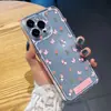 Adequado para iPhone 17 Pro Max Capa de Celular Simples Borboleta Flor Espaço Apple 15 Transparente 16/14 Nicho
