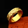 Guerrero de Acero nuevo anillo giratorio de acero inoxidable al por mayor europeo y americano retro Ojo del Diablo anillo de titanio para hombre