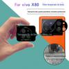 Para filme de lente de impressão de tela da série vivo vivo X80 / X90 full-package serigrafia filme de vidro de lente de arco grande