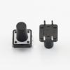 En Stock Venta al por Mayor Serie de Enchufe 12x12 Cubierta de Plástico Cubierta de Hierro Interruptor Táctil Resistente a Altas Temperaturas Larga Vida Útil Microinterruptor de Restablecimiento