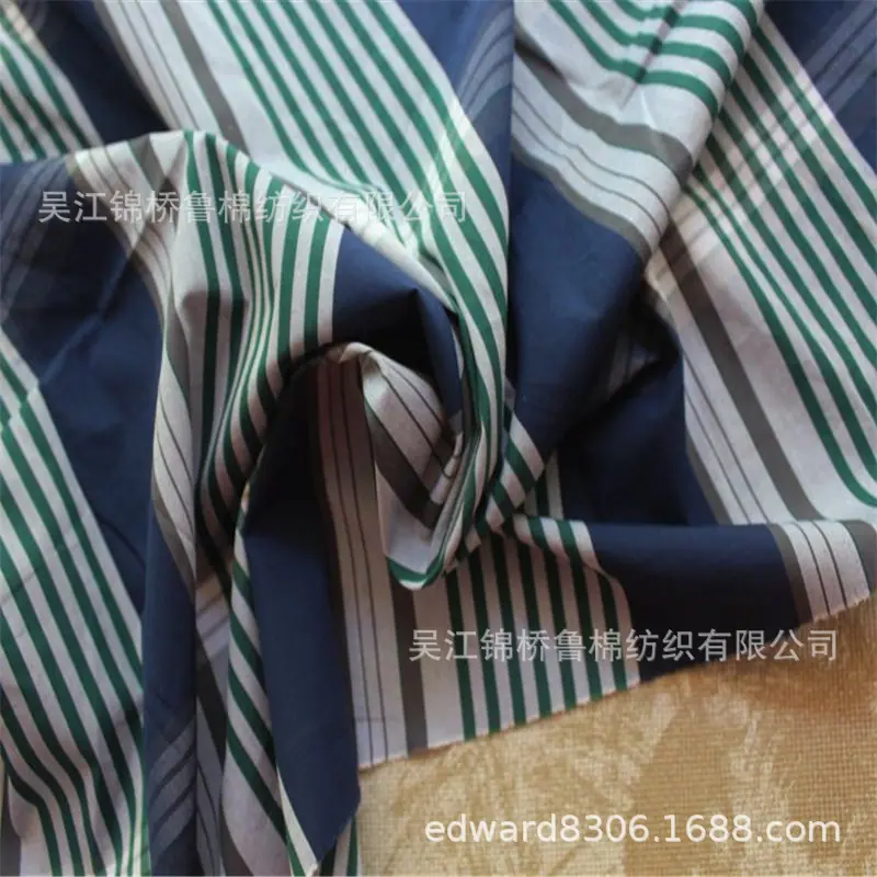 麻布色织平纹条子格子床品布9.jpg
