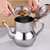 Olla de Aceite de Acero Inoxidable, Jarra de Aceite Doméstica Antiderrames, Botella para Verter Aceite, Recipiente de Aceite de Cocina, Botella de Aceite con Filtro de Aceite Comestible