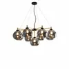 Lustre Pós-Moderno de Luxo Leve, Luminária para Restaurante, Luminária Estilo Francês Creme, Luminária Principal para Quarto Nórdico, Luminária Retro Americana para Sala de Estar