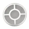 Filtro de red para máquina de succión Anillo de goma de sellado en forma de U 300G/700G/900G Pantalla de tolva de máquina dispensadora Goma de motor